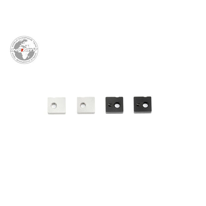 INFINITY SHOCK LOWER PLATE SET (ALUMINUM)