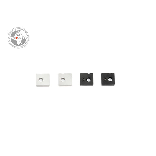 INFINITY SHOCK LOWER PLATE SET (ALUMINUM)