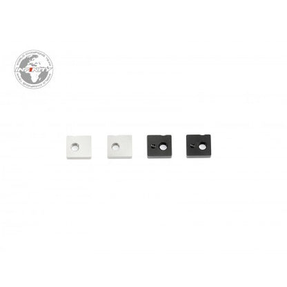 INFINITY SHOCK LOWER PLATE SET (ALUMINUM)