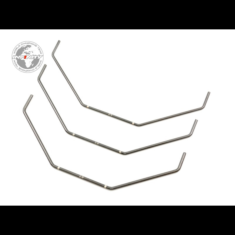 INFINITY M073 - REAR ARB SET (2.4/2.6/2.8mm)