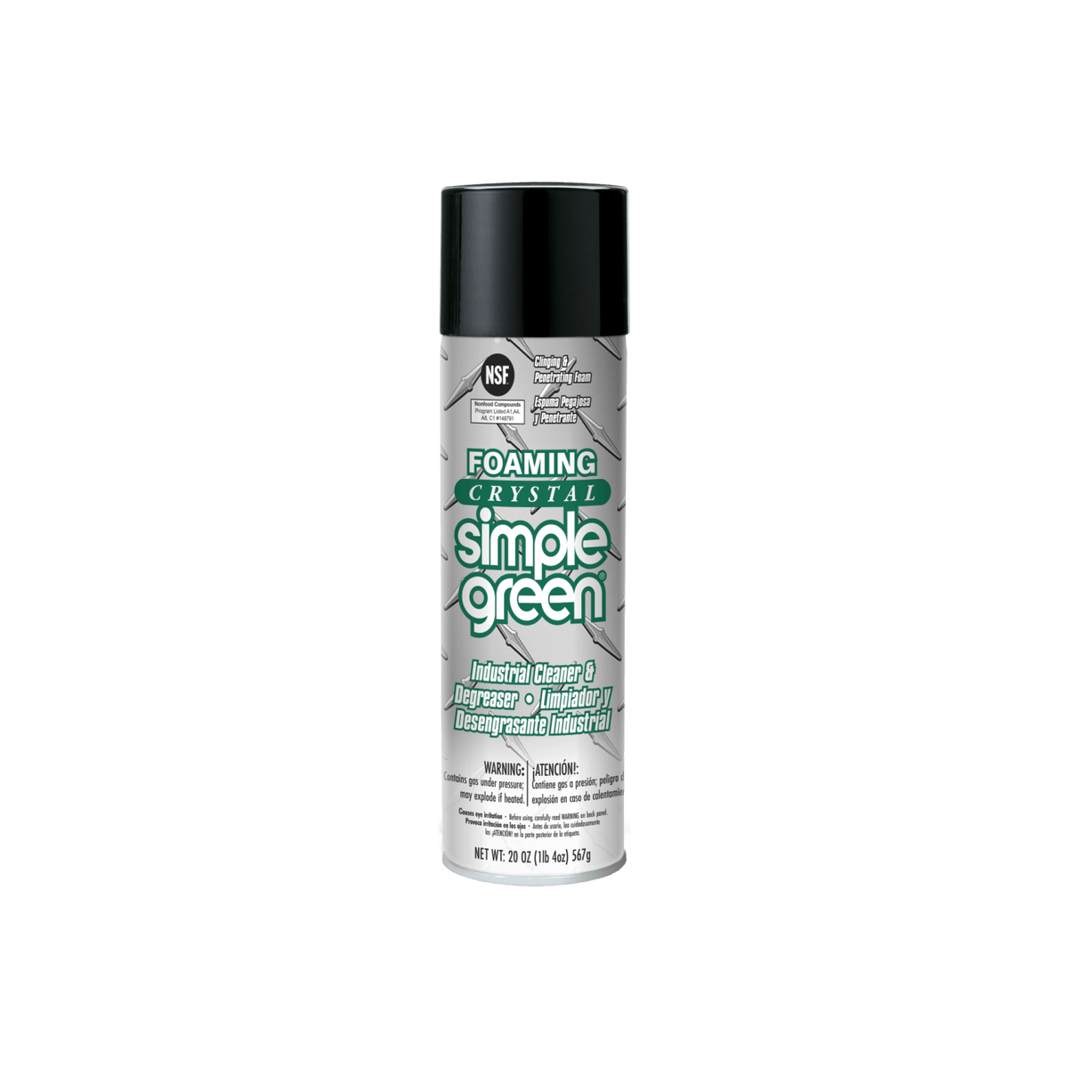 Simple Green Foaming Crystal Cleaner - Aerosol 567g - Faster RC HobbiesFaster RC HobbiesFaster RC HobbiesSG19010