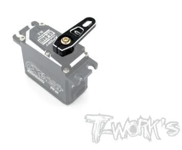 T-Works Adjustable 7075-T6 Alum. Clamping 25T Servo Horn +5mm - Faster RC HobbiesT-WorksFaster RC HobbiesTA-138-25