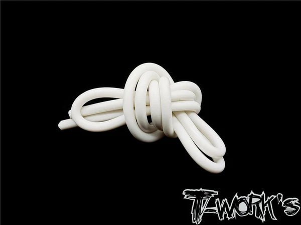 T-Works Silicone Fuel Tube ( 1m ) WHITE - Faster RC HobbiesFaster RC HobbiesFaster RC HobbiesTO-057WHT