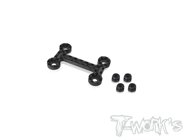 T-Works TO-328-IFB8 Graphite Wing Mount One Piece Adapter ( For Infinity IFB8 ) - Faster RC HobbiesT-WorksFaster RC HobbiesTO-328-IFB8