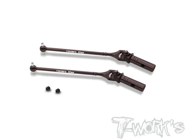 T-Works UJ-IFB8-92 Steel Front Universal Joint Set 92mm ( For Infinity IFB8 ) 2pcs. - Faster RC HobbiesT-WorksFaster RC HobbiesUJ-IFB8-92