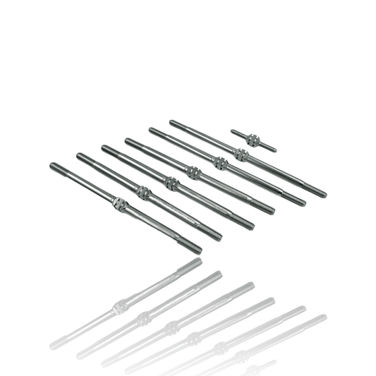 Tekno NT48/ET48 2.0 Titanium "Milled'' Turnbuckles - Faster RC HobbiesTitaniumJ&T Bearing CoFaster RC HobbiesJT10798