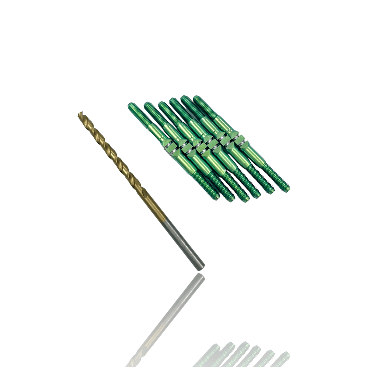 Xray XB2 '25 Titanium "Milled'' XD Turnbuckles - Faster RC HobbiesTitaniumJ&T Bearing CoFaster RC HobbiesJT12187