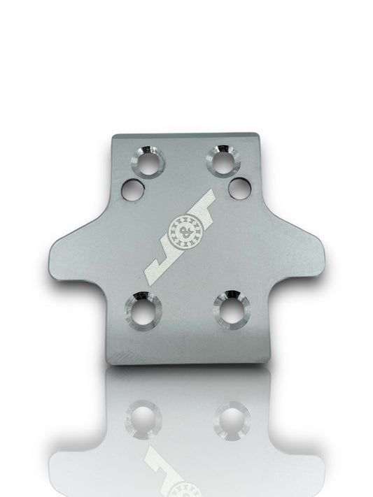 Xray XB8 '25 Stainless Skid Plate Front - Faster RC HobbiesAluminum Option PartsJ&T Bearing CoFaster RC HobbiesJT11139-1